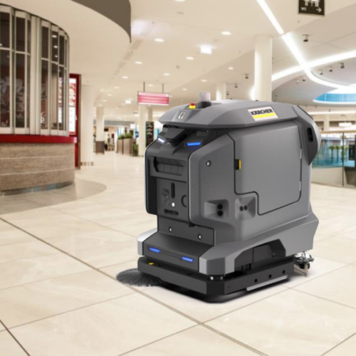 Scrubber dryer hire - the KIRA B 50 - in store