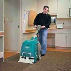 Tennant E5 commerical carpet extraction cleaning machine with brush
