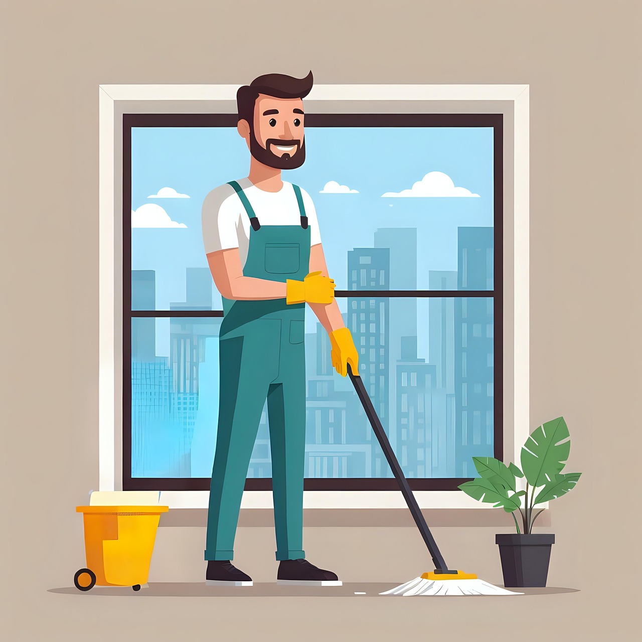 Mop, Manual, Traditional Cleaning