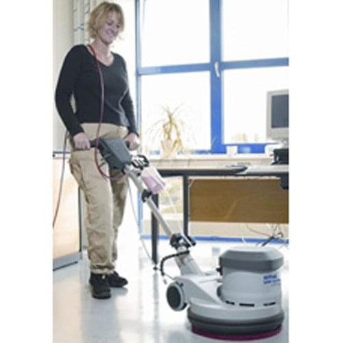 The Nilfisk Sdm43-Duo Floor Buffer/Scrubber Is A Versatile Floor Polishing Machine As Well As A Floor Scrubbing Machine. It Can Be Switched From A Scrubber To A Buffer By The Flick Of A Switch. The Dual Speed Capability Means It Can Be Used To Wash, Clean, Polish And Shine Most Floor Surfaces Including Rubber Cork Parquet Epoxy Pavements Bamboo Patios Driveways Brick Paved Paving Marble Wooden Floors Hardwood Laminate Tiles Concrete Terrazzo Stone Lino Linoleum Vinyl Oak Ceramic Slate Dance Floors Streets Paths Etc. Nilfisk Sdm 43