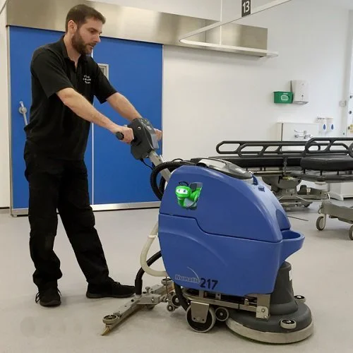 Numatic Tt 3450 Refurbished Mains 240V Scrubber Dryer, Walk-Behind Scrubber Dryer,
